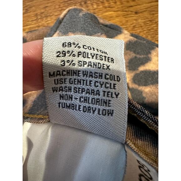 Flying Angel Women's Wide Leg High Waist Leopard Print Pants Size 32 NWT - Picture 6 of 10